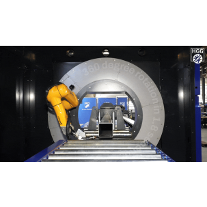 Mașină CNC de tăiere profile, robotizată cu plasmă APEX HGG