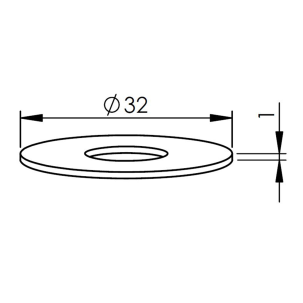 Protecție cap disc 32mm tăiere cu laser Amada Centricut