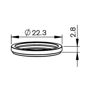 Garnituri O-Ring PTFE tăiere cu laser Amada Centricut