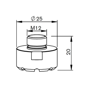 Duză 2.0mm tăiere cu laser Amada Centricut