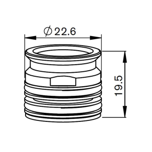 Adaptor duză cu 12 găuri tăiere cu laser Amada Centricut