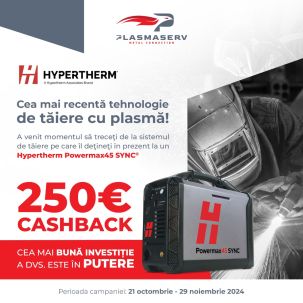 Aparat taiere cu plasma profesional Hypertherm Powermax 45 SYNC™