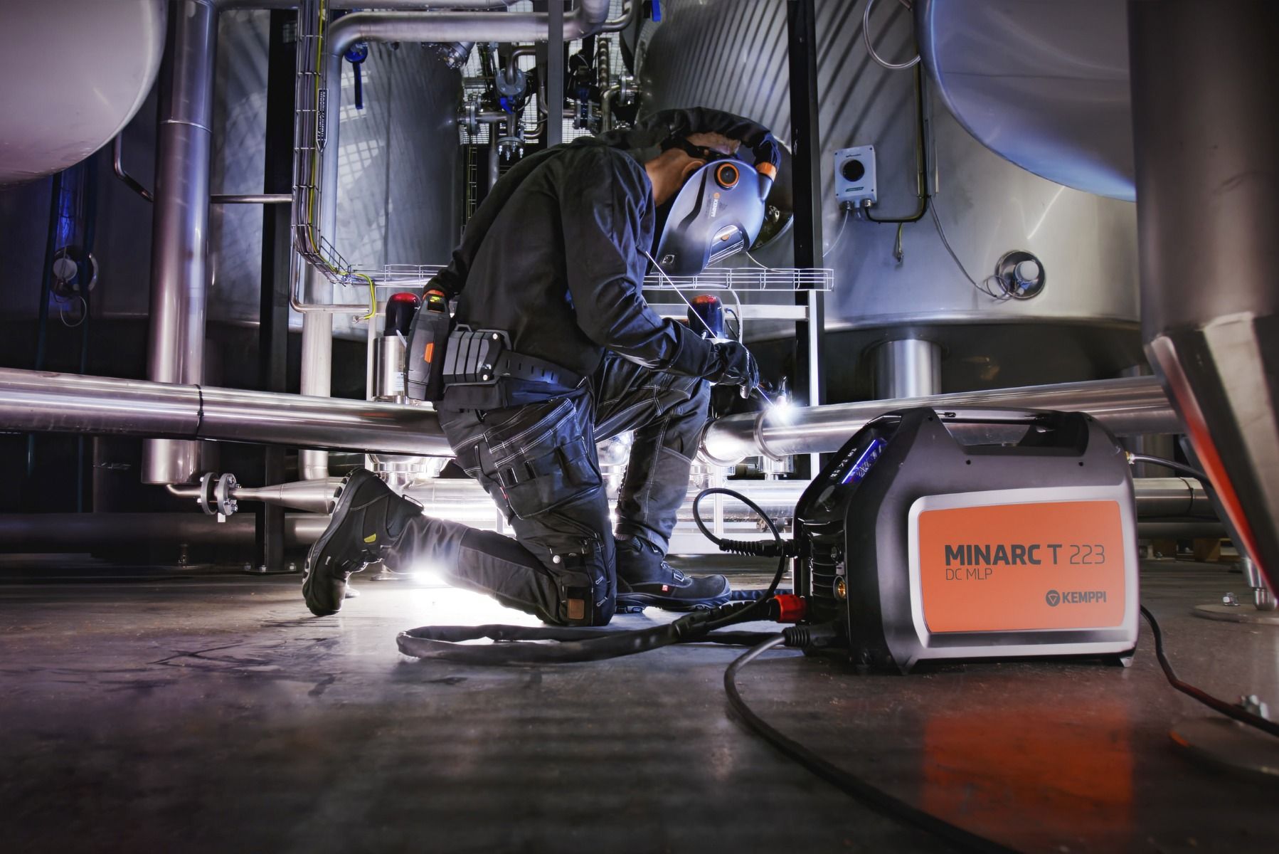 Noul aparat de sudura invertor TIG / MMA Kemppi Minarc T 223 DC