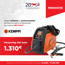 Aparat / invertor de sudura MIG-MAG Kemppi MinarcMig 220 Auto
