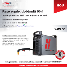 Aparat de taiat cu plasma profesional Hypertherm Powermax 105 SYNC™