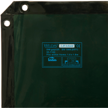 Perdea protecție Lava Shield verde 180x180cm