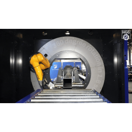 Mașină CNC de tăiere profile, robotizată cu plasmă APEX HGG