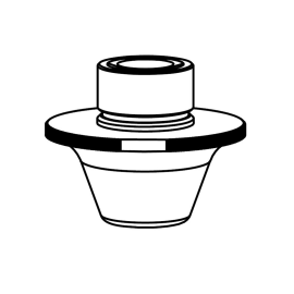 Duză dublă silky cut D7.0mm Fe CP tăiere cu laser