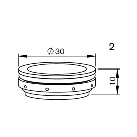 Suport PTFE tăiere cu laser