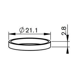 Inel PTFE tăiere cu laser