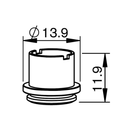 Interior pentru adaptor tăiere cu laser