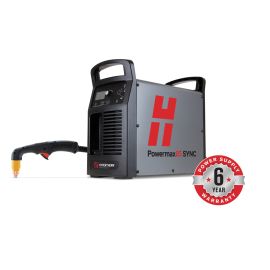 Aparat taiere cu plasma Hypertherm Powermax 85 SYNC™ fara port CPC, Pistolet taiere manuala L=7.6m