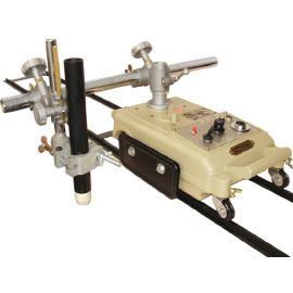 Tractor (cărucior) de tăiere cu plasmă, pe șină