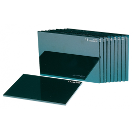 Geam de protecție mască sudare 90x110 DIN 13 Trafimet