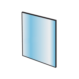 Geam de protecție exterior plastic 115x104mm Mască P950/P850 Trafimet