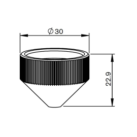 Capac scut tăiere cu laser