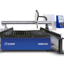 Masina CNC debitare / taiere cu plasma si oxigaz Rubin Eco si HD