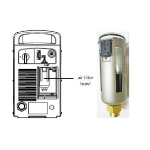 Filtru de aer plasma si rezervor Powermax 65/85/105/125 Hypertherm