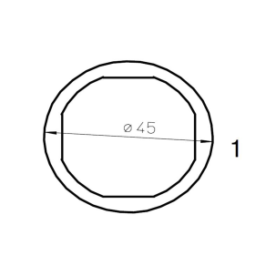 Garnitură 1.5” carcasă lentilă PTFE tăiere cu laser