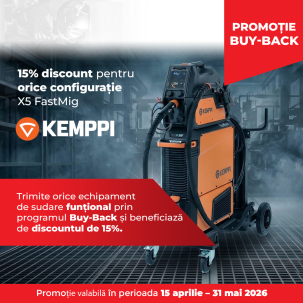 Aparat de sudura profesional MIG-MAG Kemppi X5 FastMig - Buy-Back