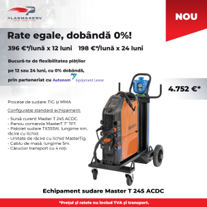 Aparat de sudura invertor TIG / MMA Kemppi Master T 245 ACDC GM