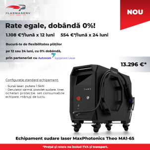 Aparat de sudare cu laser Theo MA1-65 putere 1.5 kW