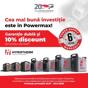 Aparat taiere cu plasma profesional Hypertherm Powermax 85 SYNC™