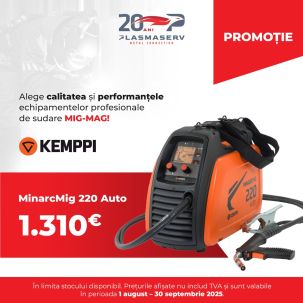 Aparat / invertor de sudura MIG-MAG Kemppi MinarcMig 220 Auto