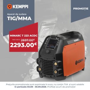 Aparat de sudura invertor TIG / MMA Kemppi Minarc T 223 AC/DC GM