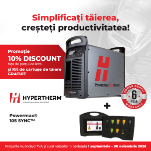 Aparat de taiat cu plasma profesional Hypertherm Powermax 105 SYNC™