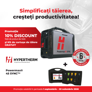 Aparat taiere cu plasma profesional Hypertherm Powermax 45 SYNC™