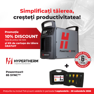 Aparat taiere cu plasma profesional Hypertherm Powermax 85 SYNC™