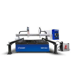 Masina CNC debitare / taiere cu plasma si oxigaz Ruby MAX