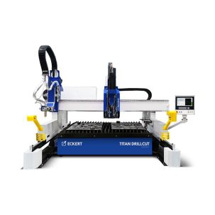Masina CNC debitare / taiere cu plasma, oxigaz si gaurire Titan DrillCut