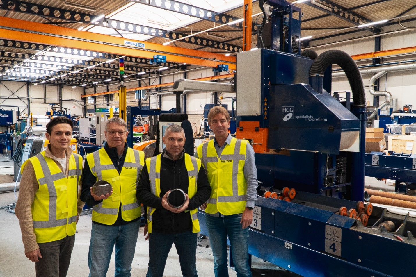 HGG 3D Profiling din Țările de Jos, lider în tehnologii avansate de tăiere este partenerul Plasmaserv Metal Connection